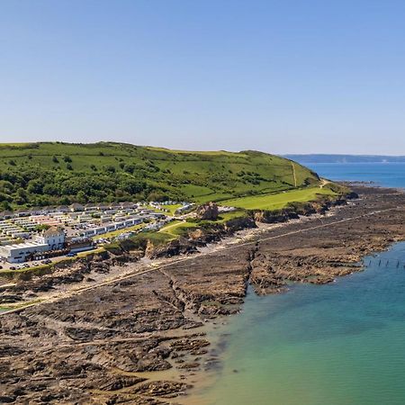 Deluxe Lundy View Villa With Sea Views Westward Ho!  Bagian luar foto