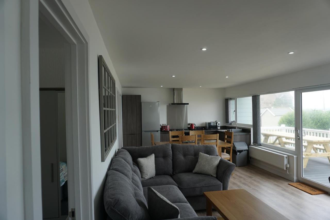 Deluxe Lundy View Villa With Sea Views Westward Ho!  Bagian luar foto