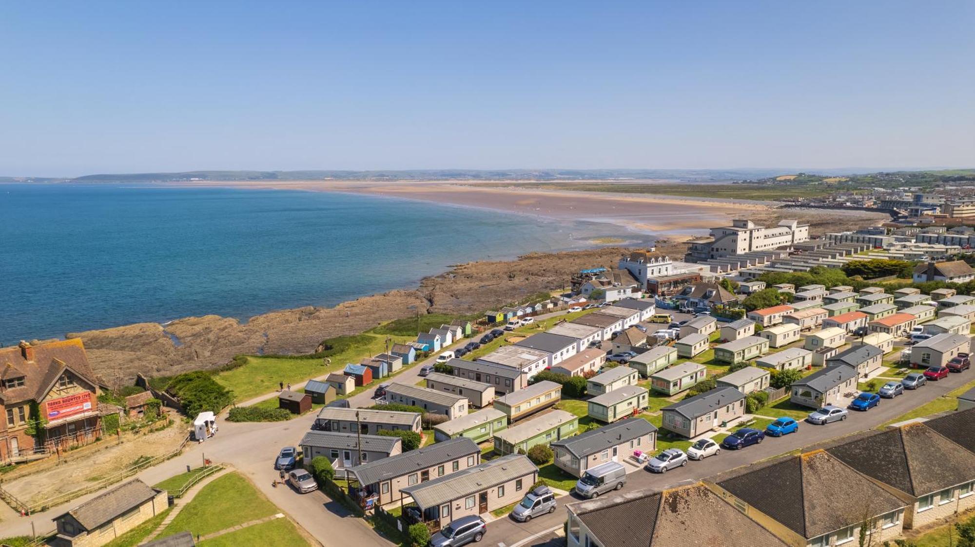 Deluxe Lundy View Villa With Sea Views Westward Ho!  Bagian luar foto