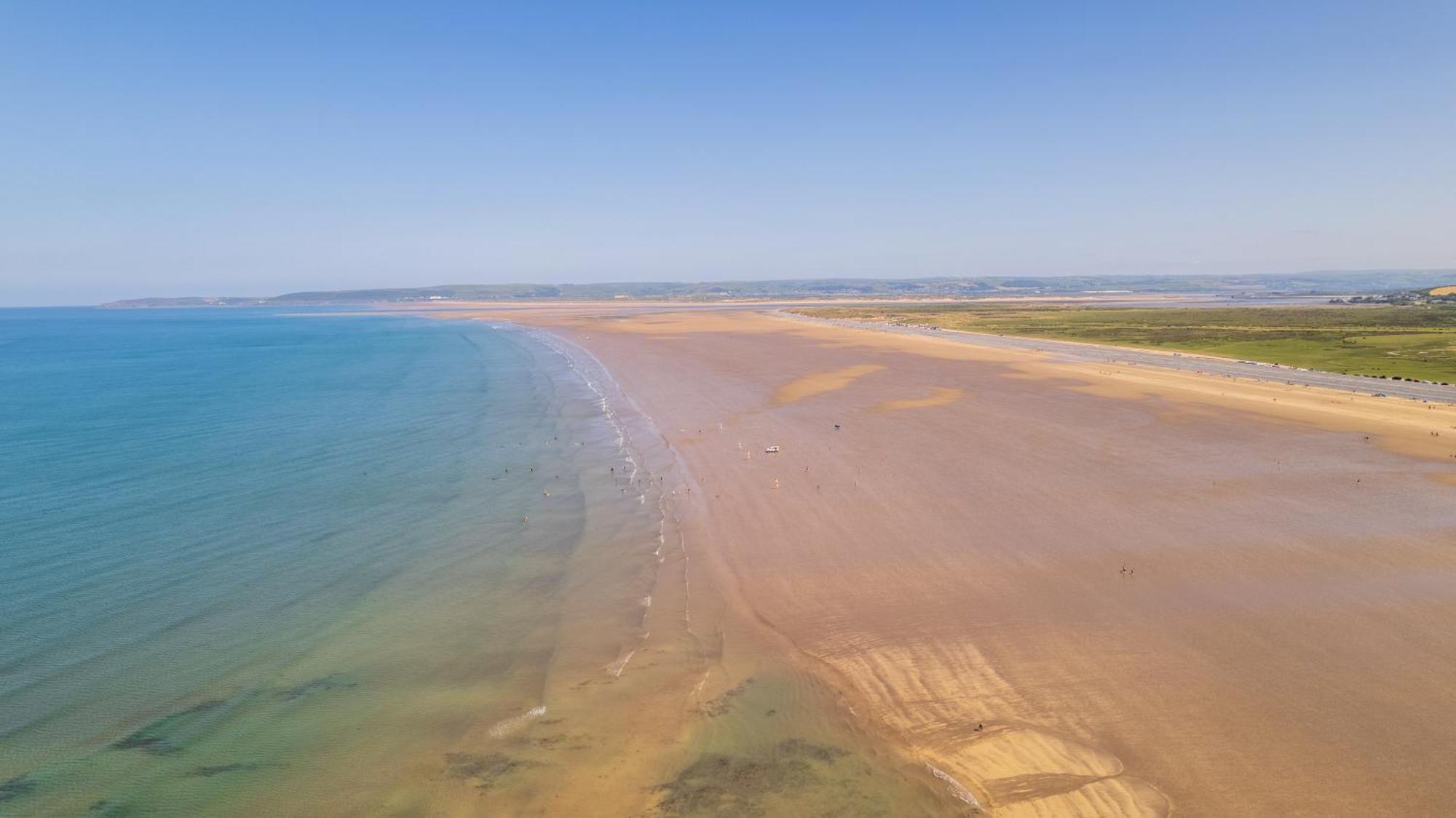 Deluxe Lundy View Villa With Sea Views Westward Ho!  Bagian luar foto