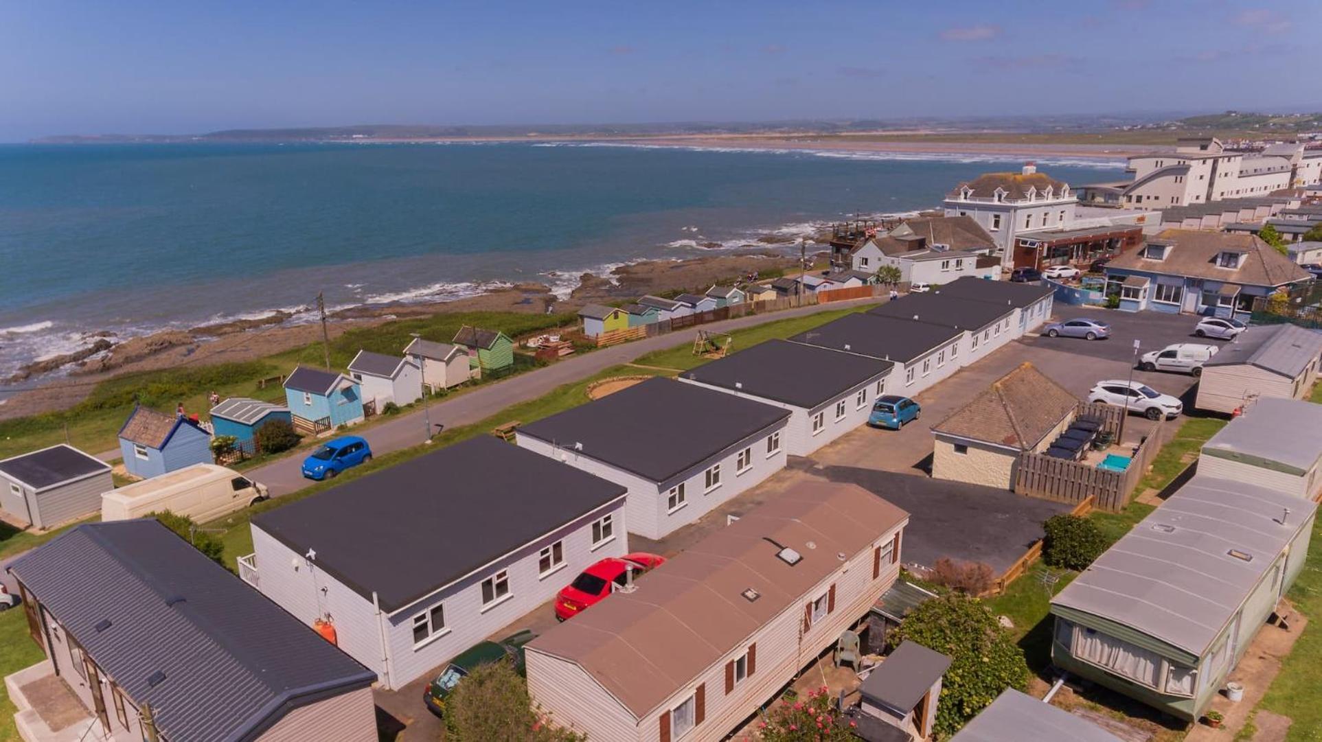 Deluxe Lundy View Villa With Sea Views Westward Ho!  Bagian luar foto
